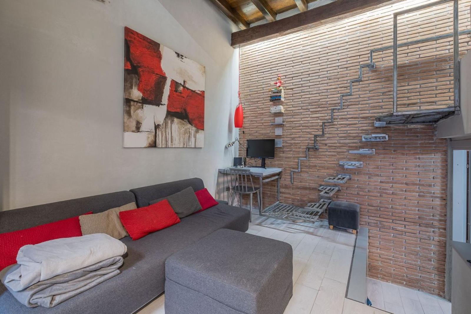Spagna Square 200Mt - Loft 4Px - Center Rome - Private Access - Piazza Del Popolo Kültér fotó